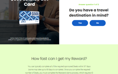 Claim Your $500 JetBlue Gift Card – Enter Now!