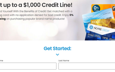 Get a $1,000 Credit Line Now!