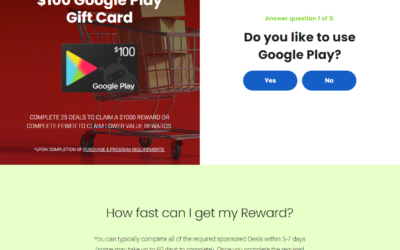 Get a $100 Google Play Gift Card—Limited Time Offer!